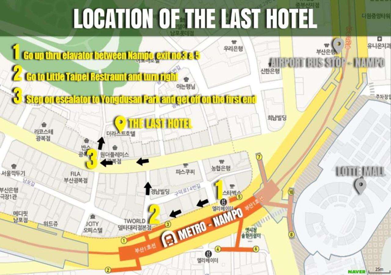 The Last Hotel Nampo Busan Exterior photo